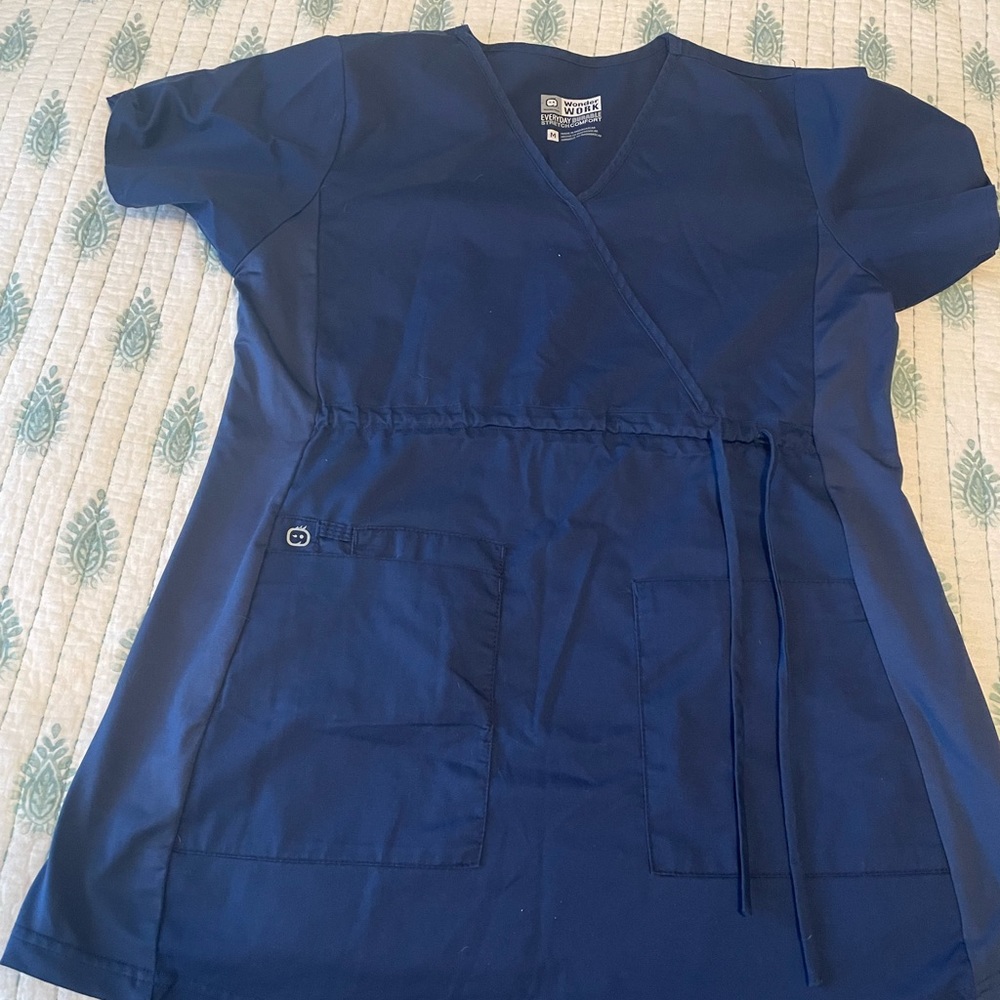 Wonder Wink Maternity Scrub top